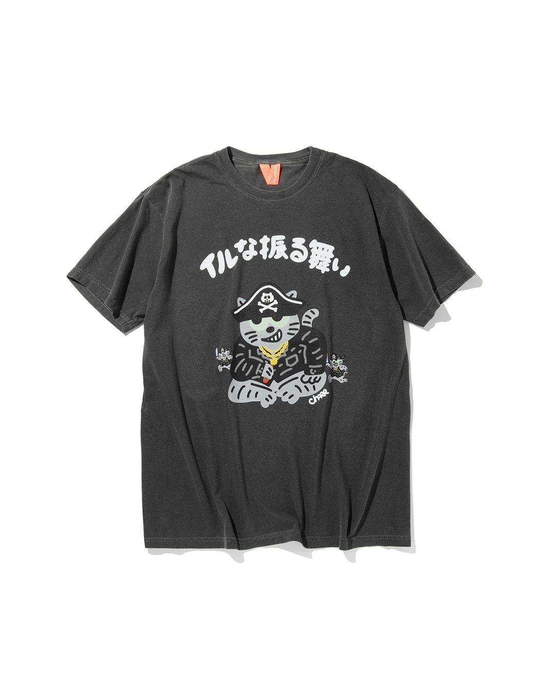 Charr Morita x FLATLUX - Nyanpiece Tee