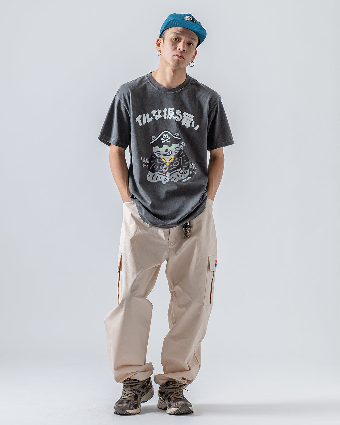 Charr Morita x FLATLUX - Nyanpiece Tee