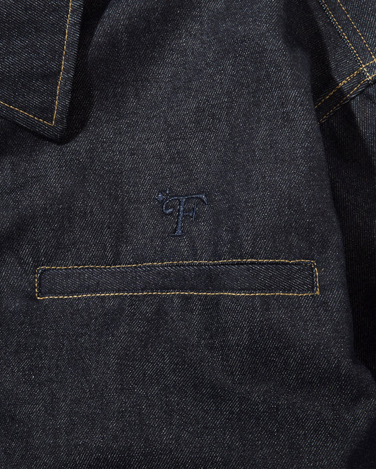 Vain Zip Shirt "denim"