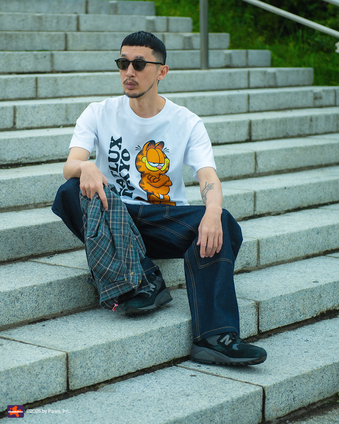 Garfield x FLATLUX - Local Tee