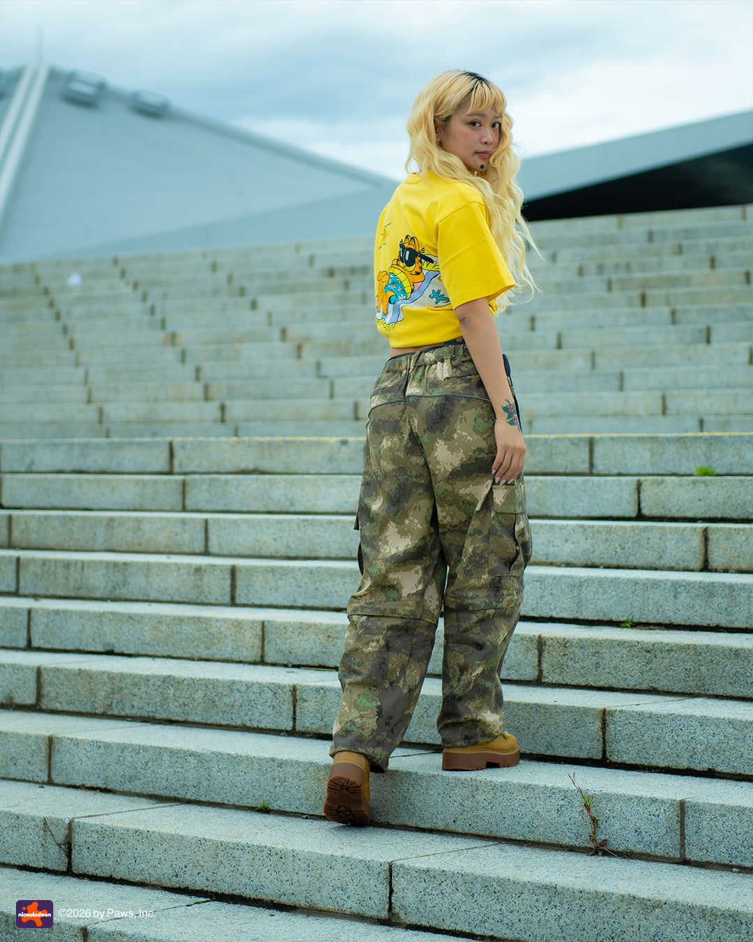 Garfield x FLATLUX - Vacation Tee