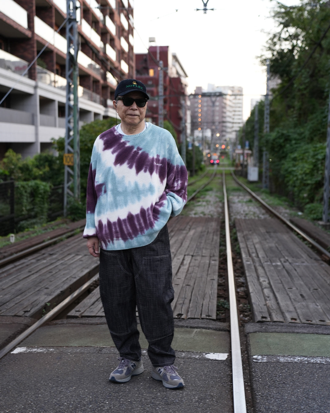 Moss Sweater "Tie-Dye"