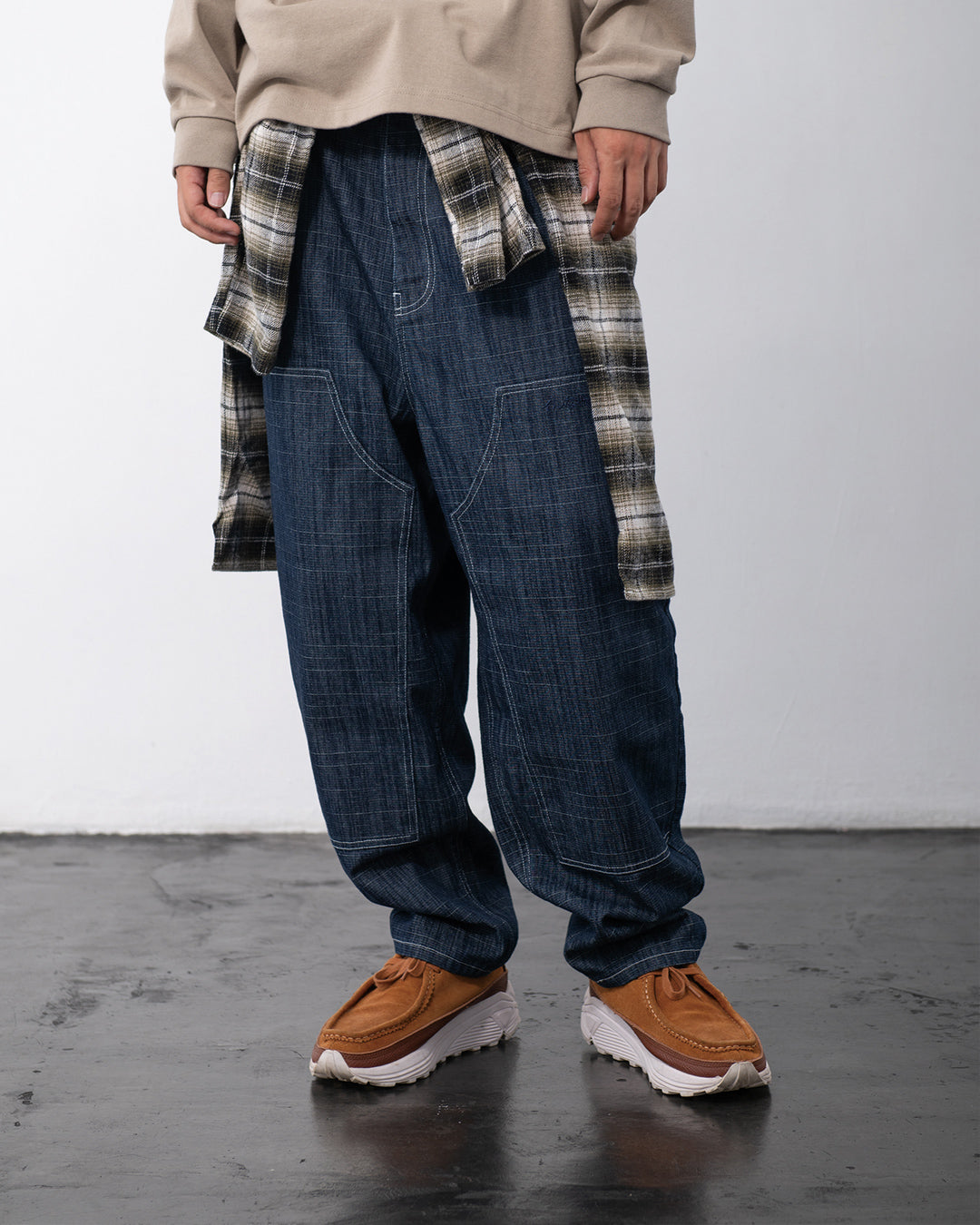 D.Knee Balloon Denim "slab"