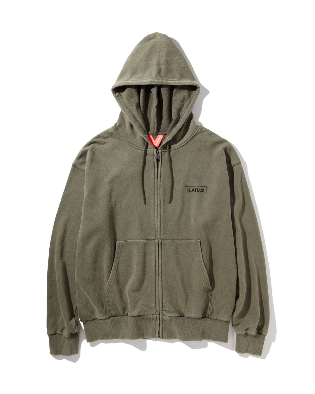 Distress Zip Hoodie