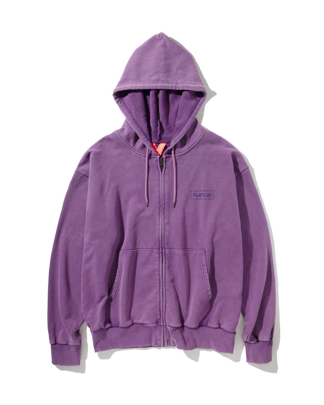 Distress Zip Hoodie