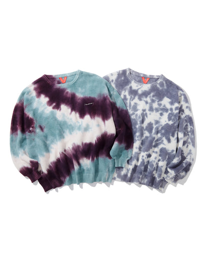 Moss Sweater "tiedye"