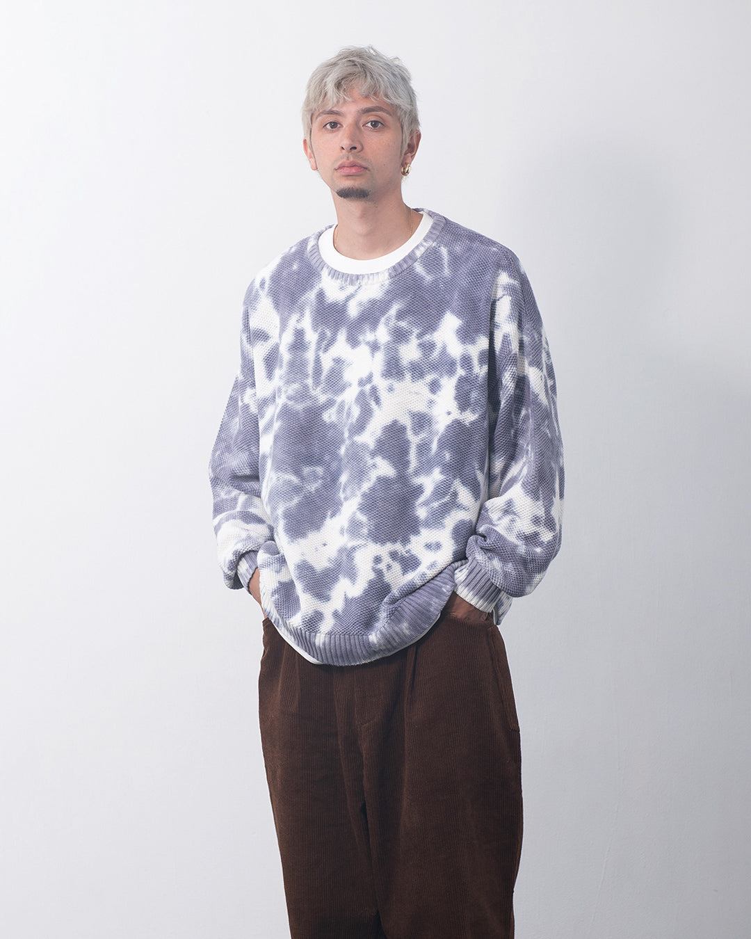Moss Sweater "tiedye"