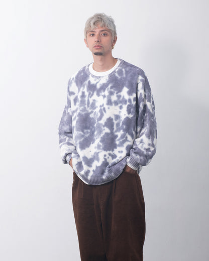 Moss Sweater "tiedye"
