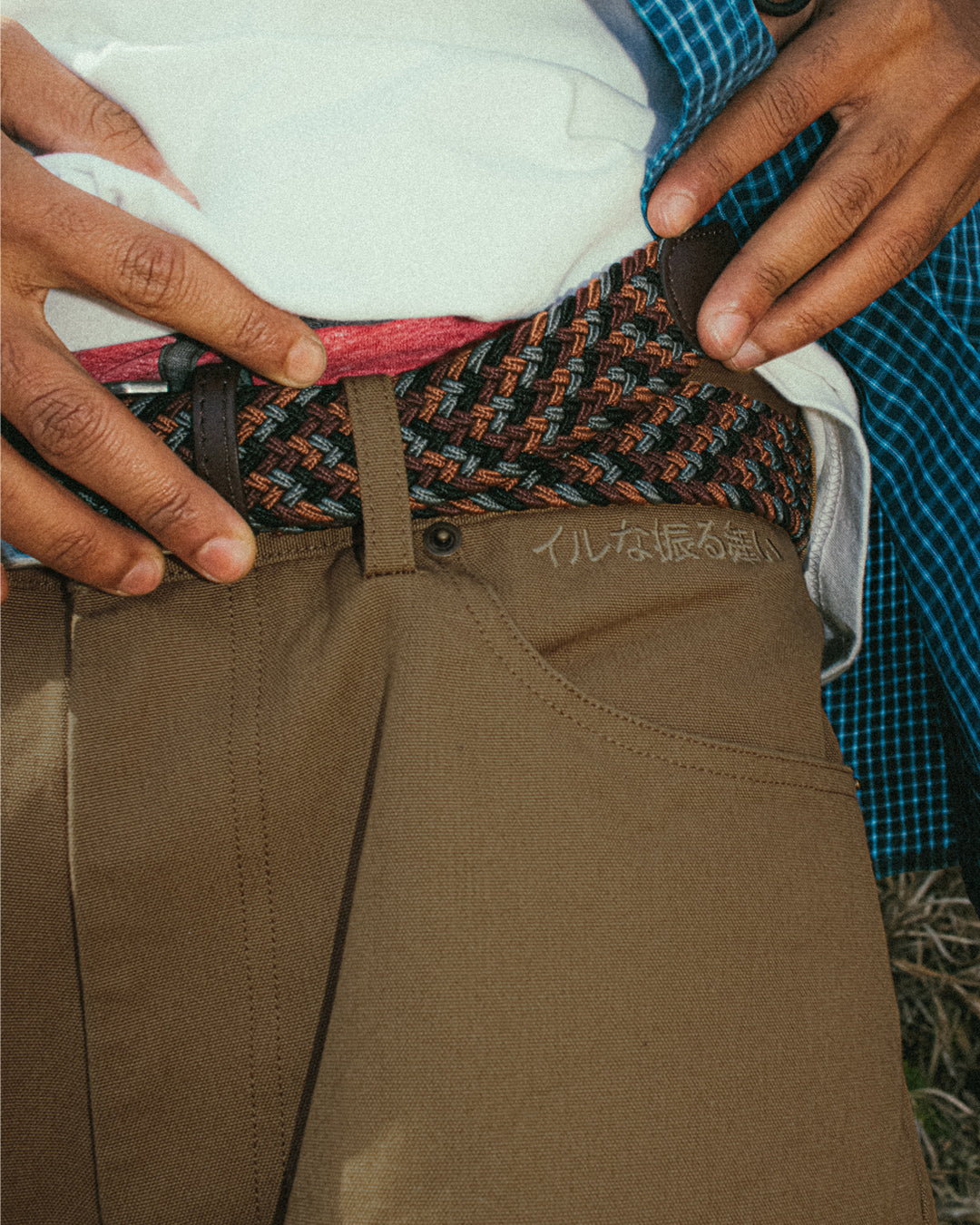Mosaic Woven Belt