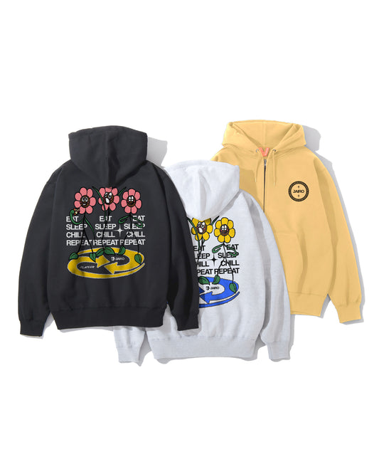 JAIRO x FLATLUX - Silly Zip Hoodie