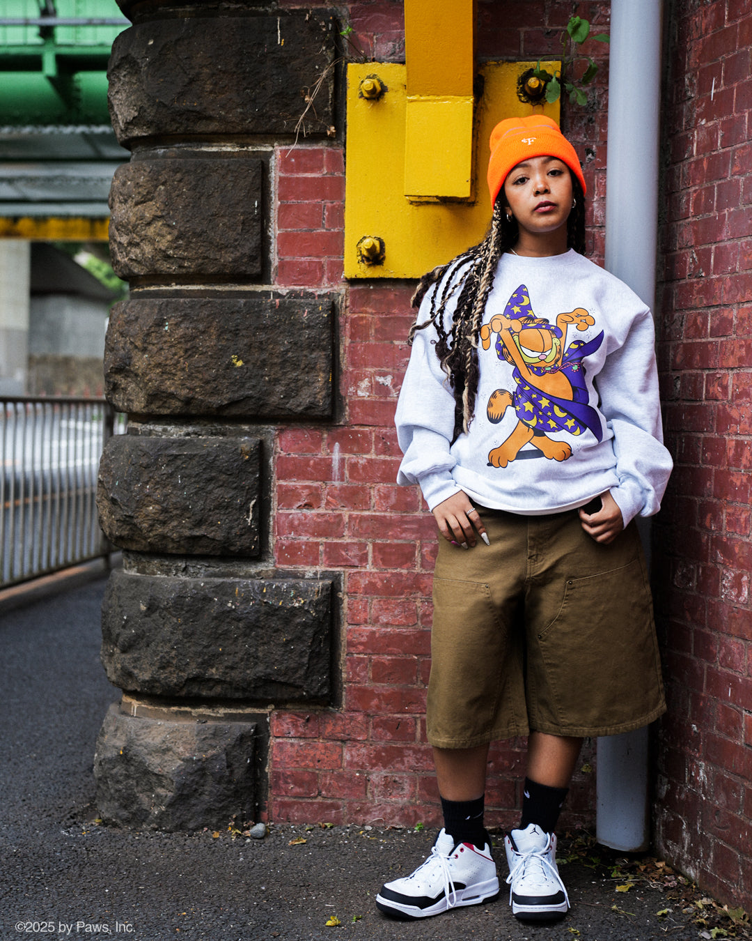 GARFIELD x FLATLUX - Wizard Crewneck