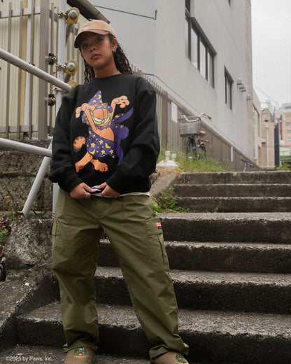 GARFIELD x FLATLUX - Wizard Crewneck