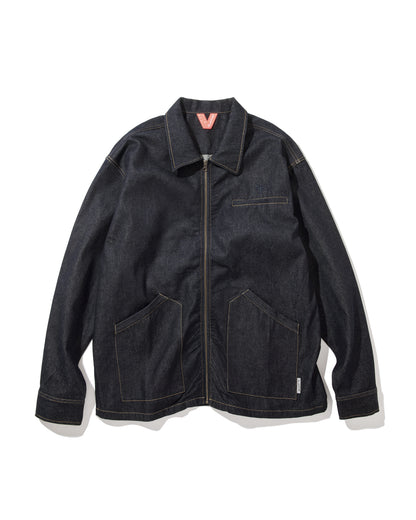 Vain Zip Shirt "denim"