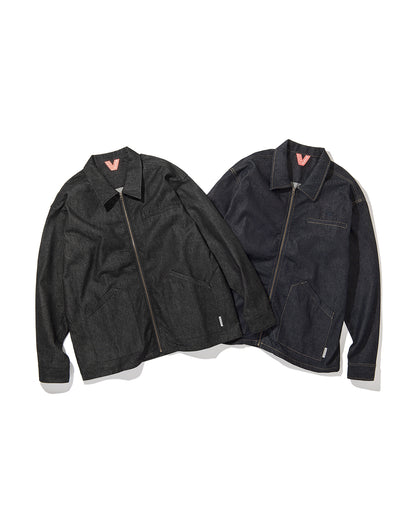 Vain Zip Shirt "denim"