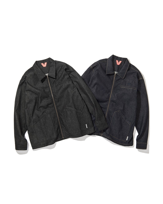 Vain Zip Shirt "denim"