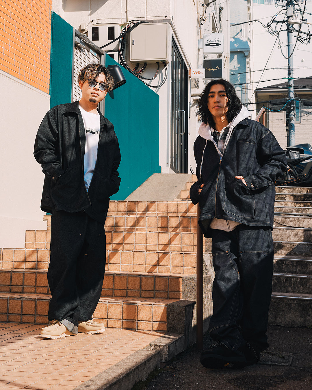 Vain Zip Shirt "denim"