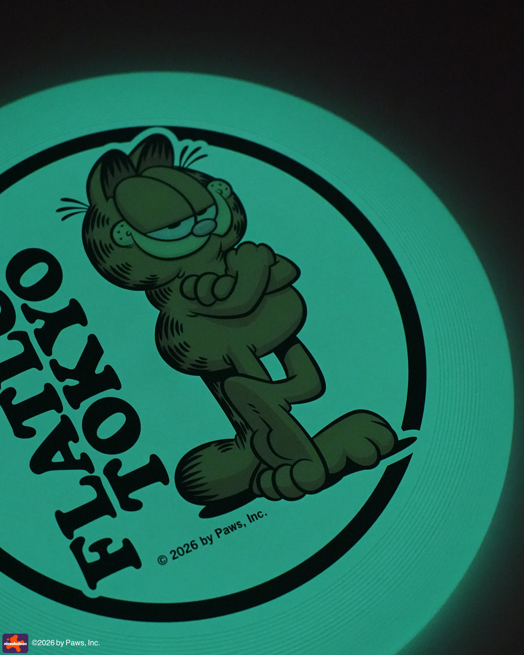 Garfield x FLATLUX - Slug Flying Disc
